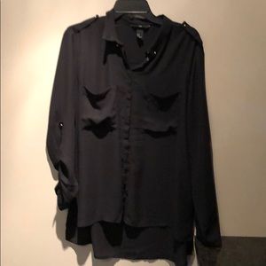 H&M black blouse